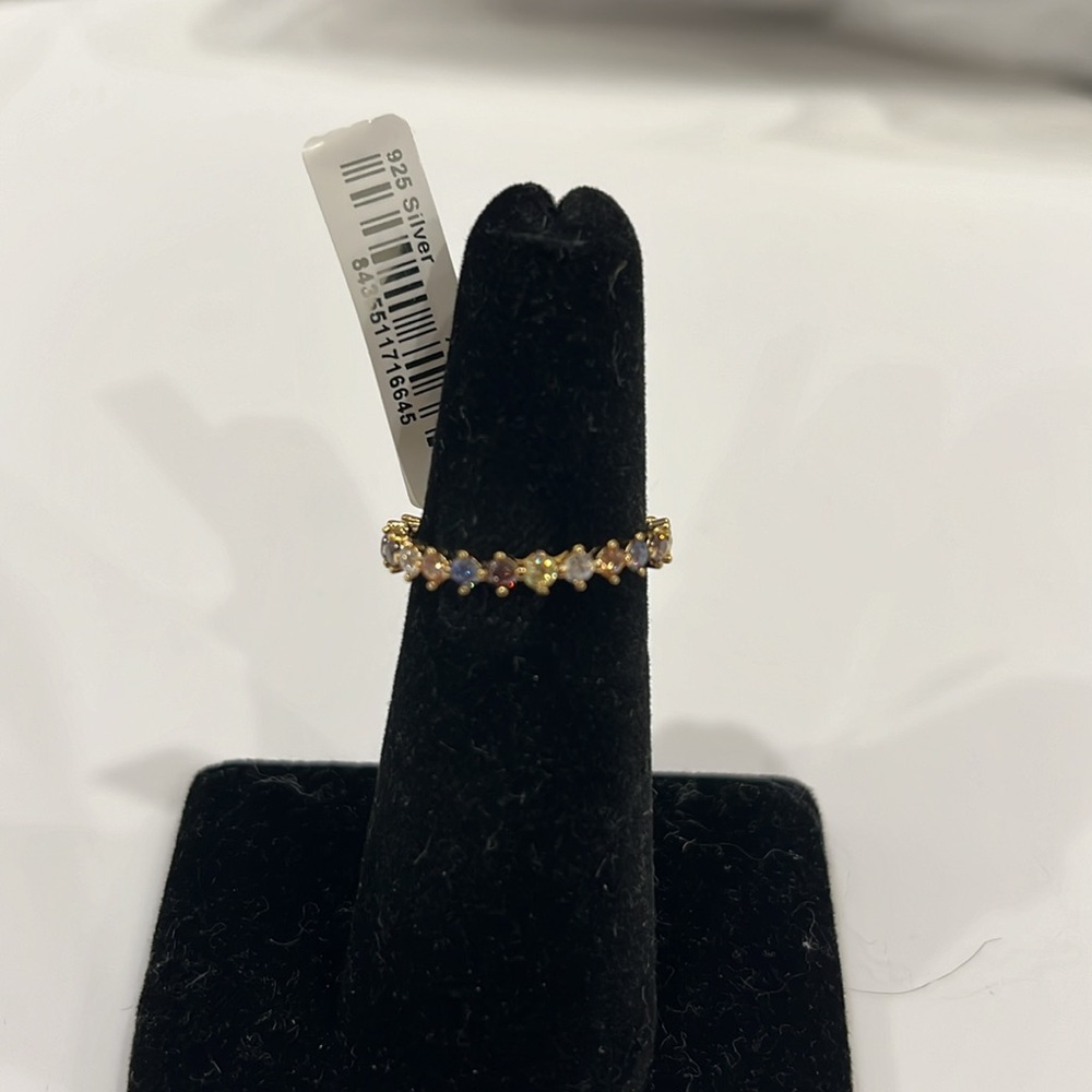 PD PAOLA SAGE GOLD 18KT GOLD PLATED RING SIZE 5 SIZE 6 BRAND NEW - Picture 6 of 7